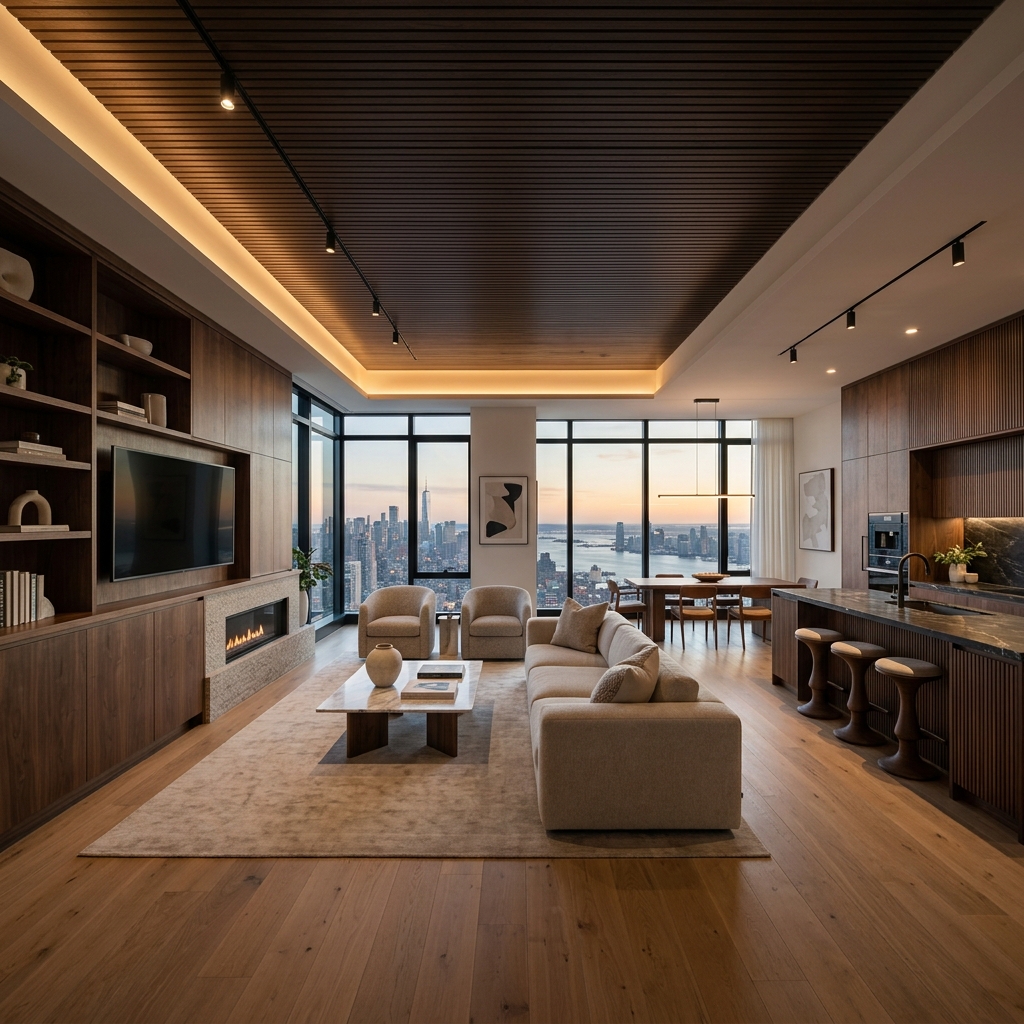 Sala y cocina transformadas