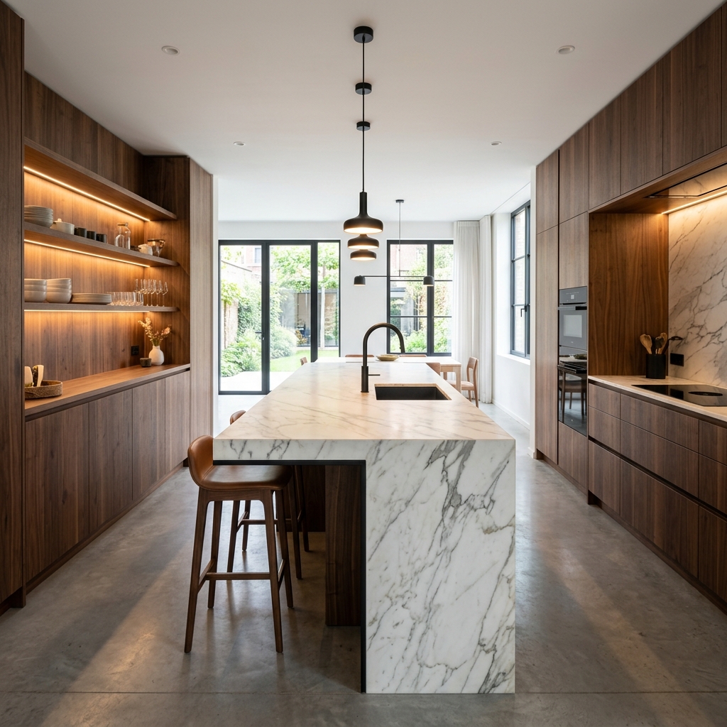 Cocina integral diseñada a medida
